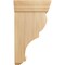 Ekena Millwork 2"W x 4 1/2"D x 8"H Small Rojas Wood Corbel, Red Oak CORW02X04X08RJRO - alternate 3